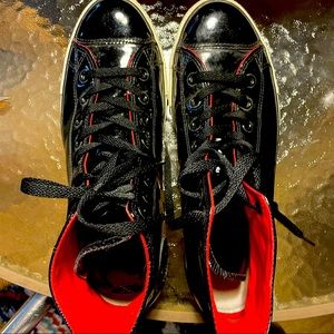 Converse All Stars Black Patent HighTop